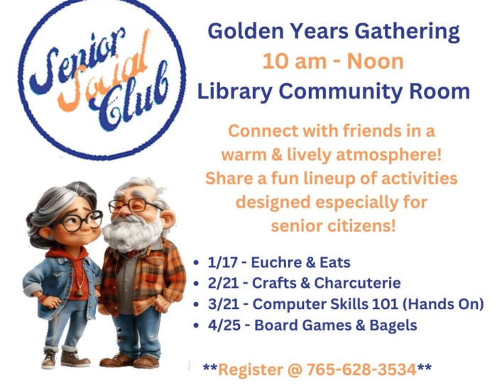 Golden Years Gathering 10 am – Noon